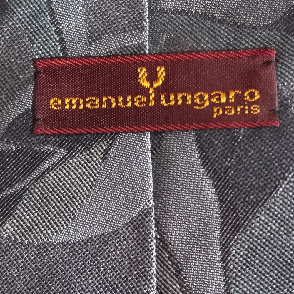 Emanuel Ungaro Paris silk tie